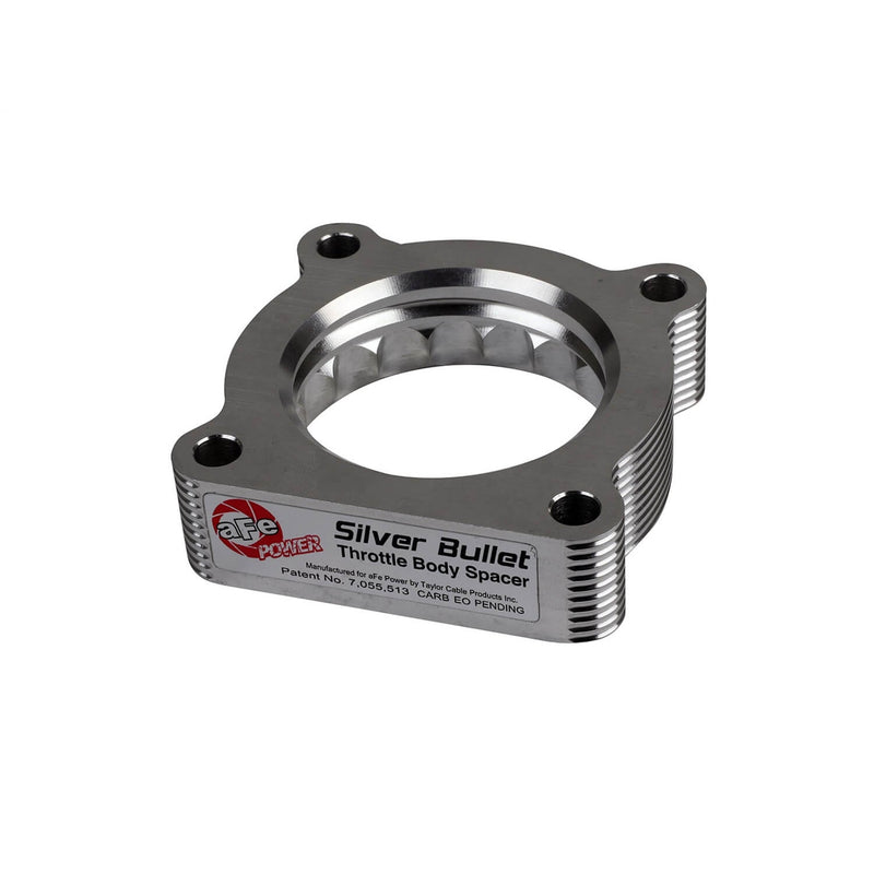 aFe Power 46-32010 Silver Bullet Clear Anodized Throttle Body Spacer
