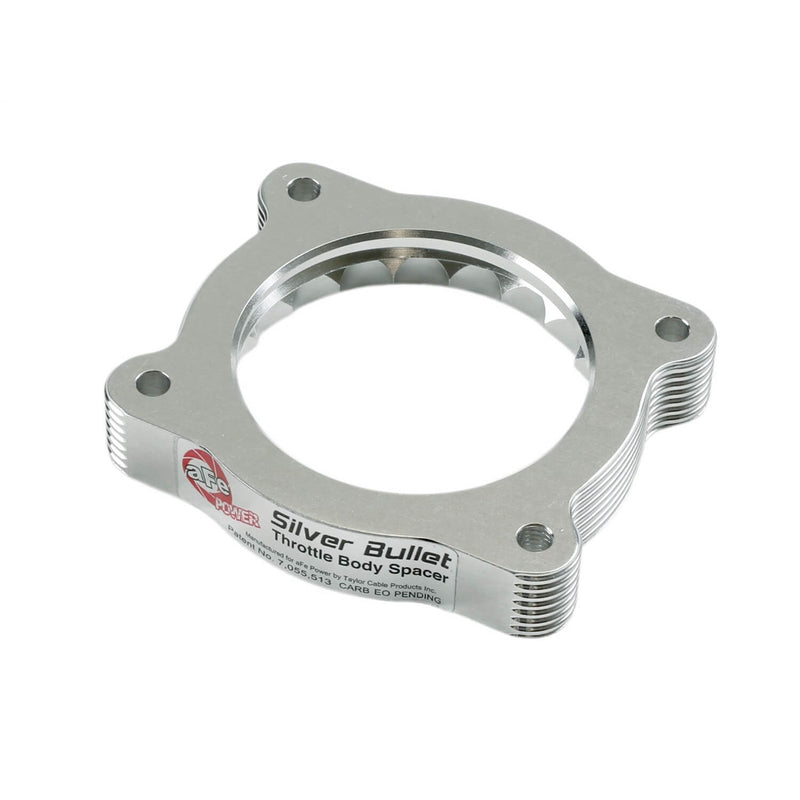 aFe Power 46-34018 Silver Bullet Clear Anodized Throttle Body Spacer