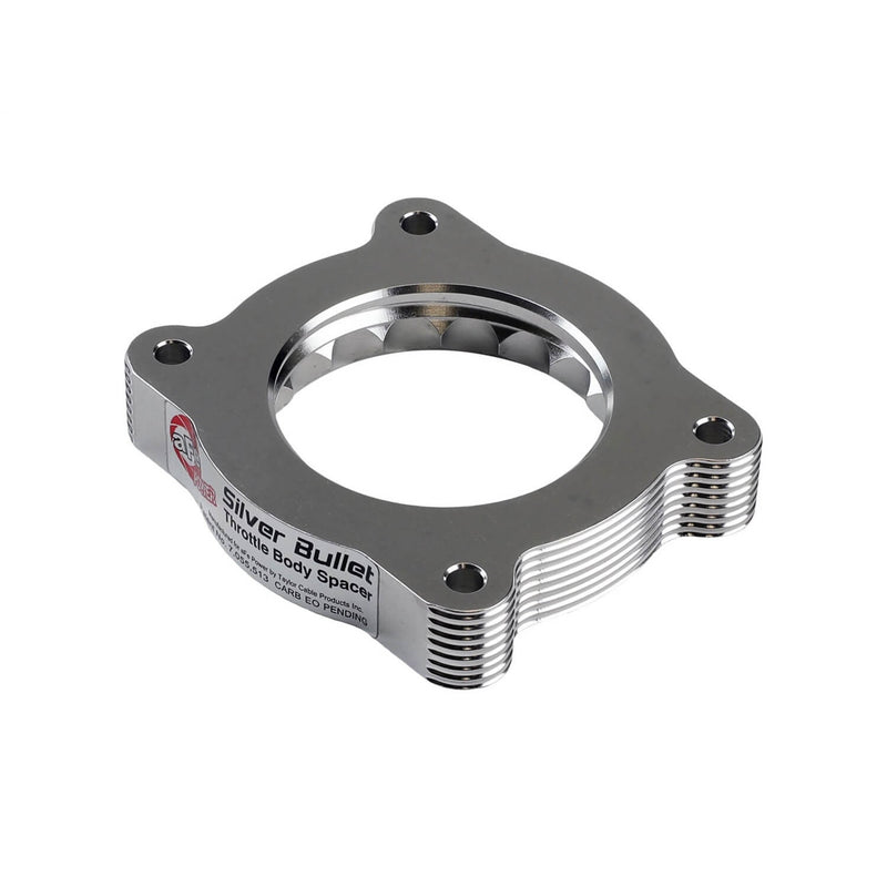 aFe Power 46-34019 Silver Bullet Clear Anodized Throttle Body Spacer