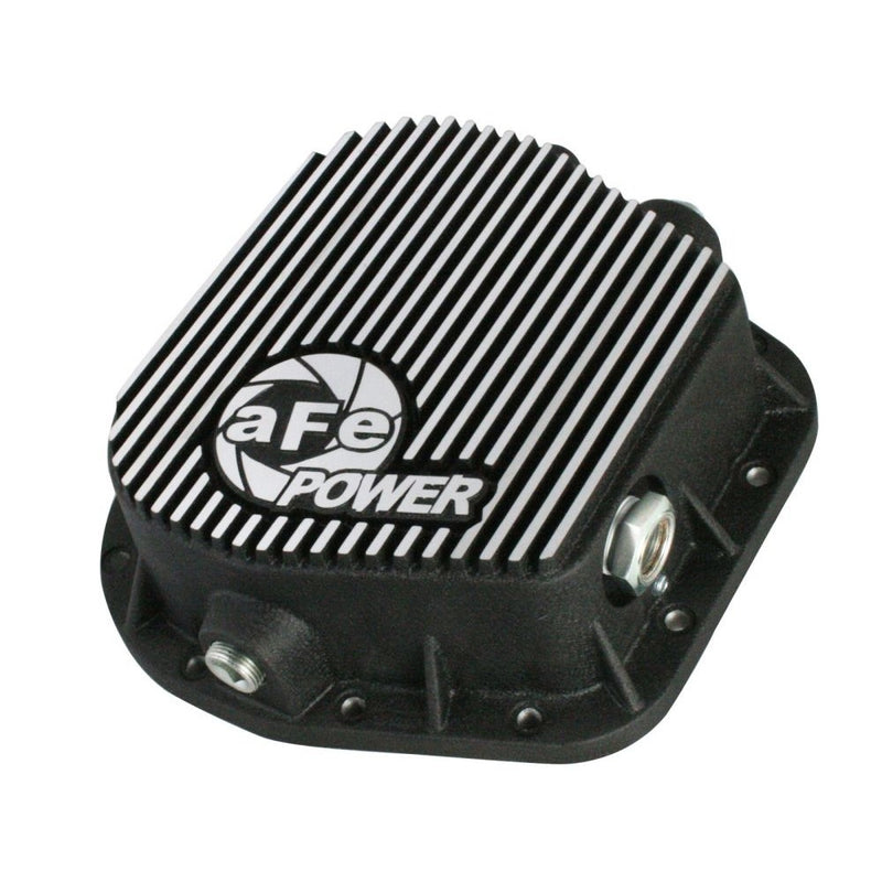 aFe Power 46-70152 Rear Differential Cover - 5 Quarts Lube Capacity - Black Finish (Die Cast A380 Aluminum w/Wrinkle Black Powder Coat -)