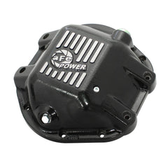 aFe Power 46-70162 Pro Series Differential Cover - Machined Fins - Die Cast A380 Aluminum w/Wrinkle Black Powder Coat - Black Finish