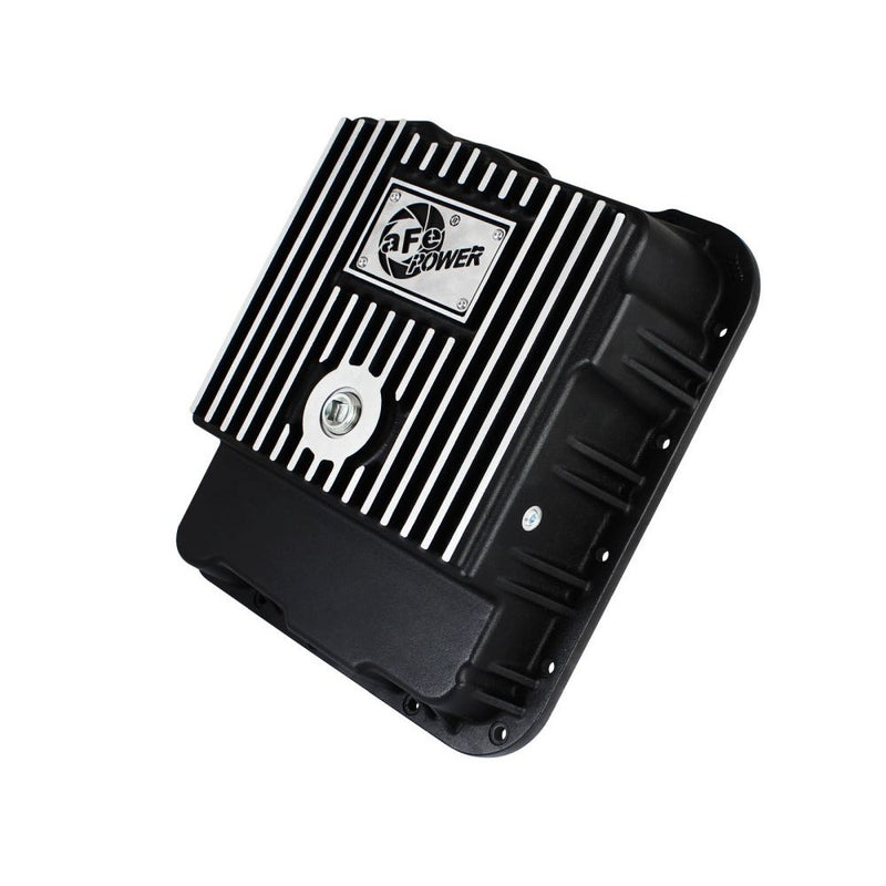 aFe Power 46-70242 Transmission Pan (Black Machined Finish)