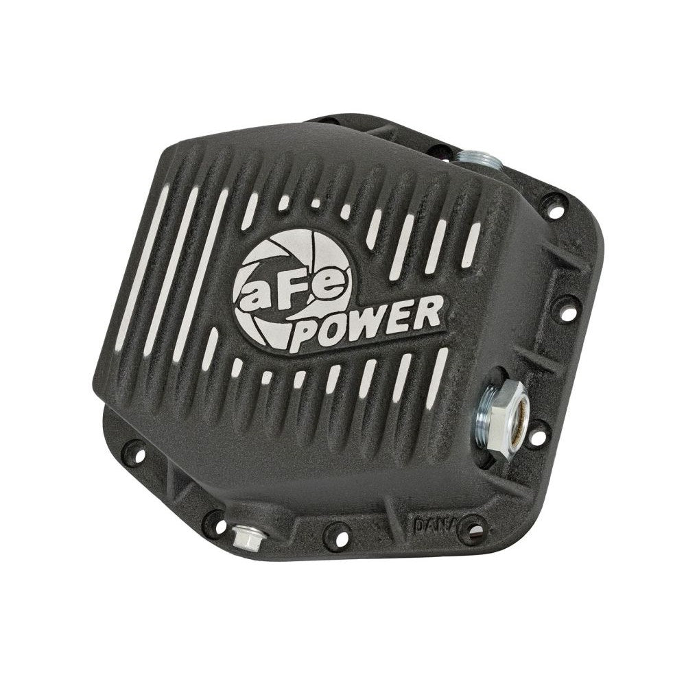 aFe Power 46-70302 Pro Series Rear Differential Cover Black (w/ Machined Fins)