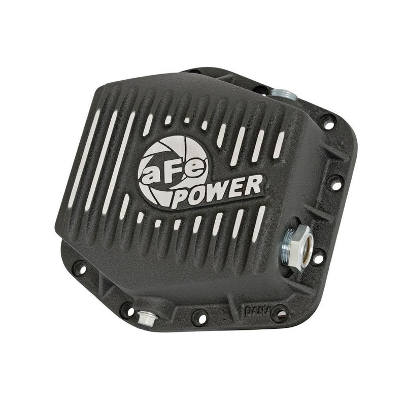 aFe Power 46-70302 Pro Series Rear Differential Cover Black (w/ Machined Fins)