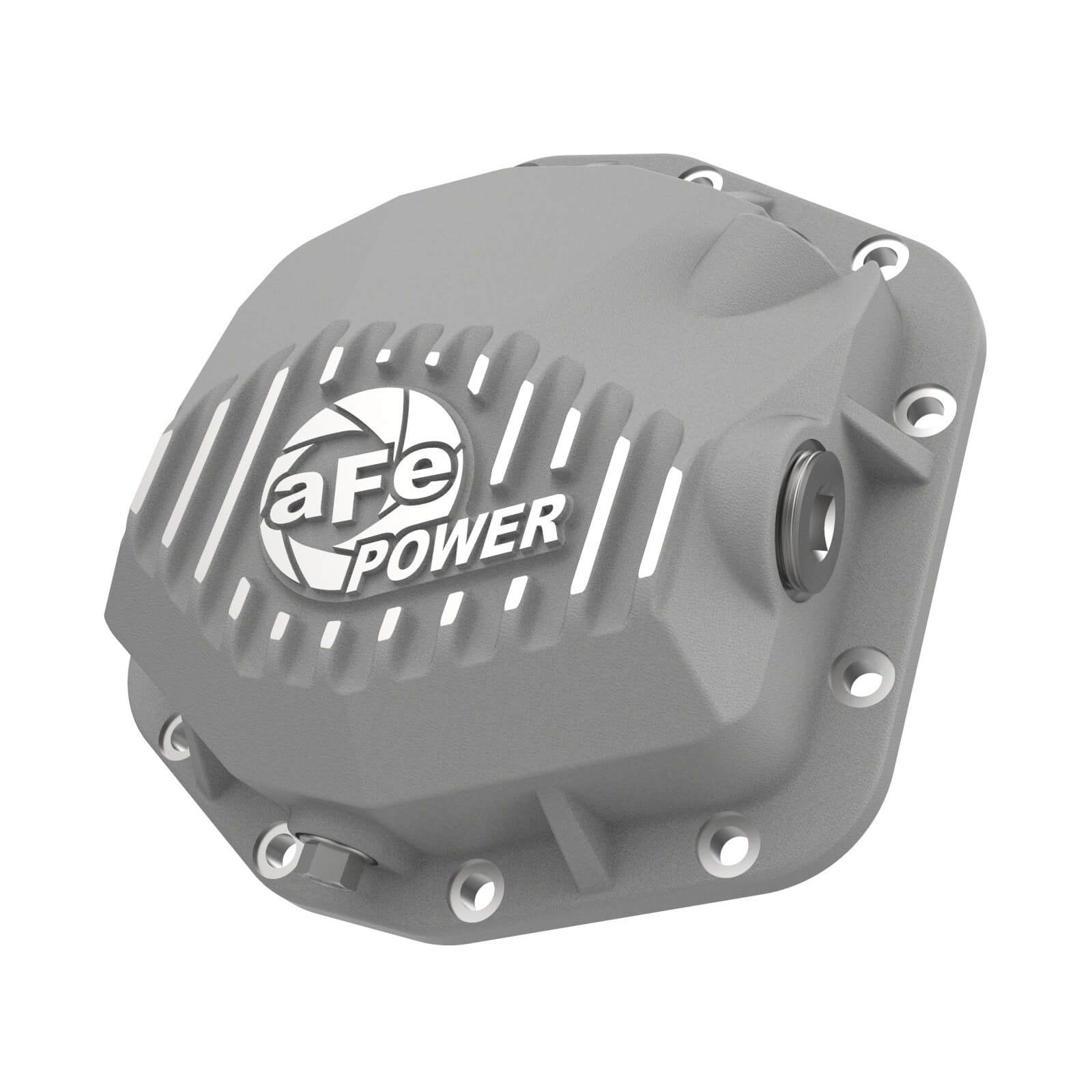aFe Power 46-71090A Street Series Front And Rear Differential Cover With Machined Fins