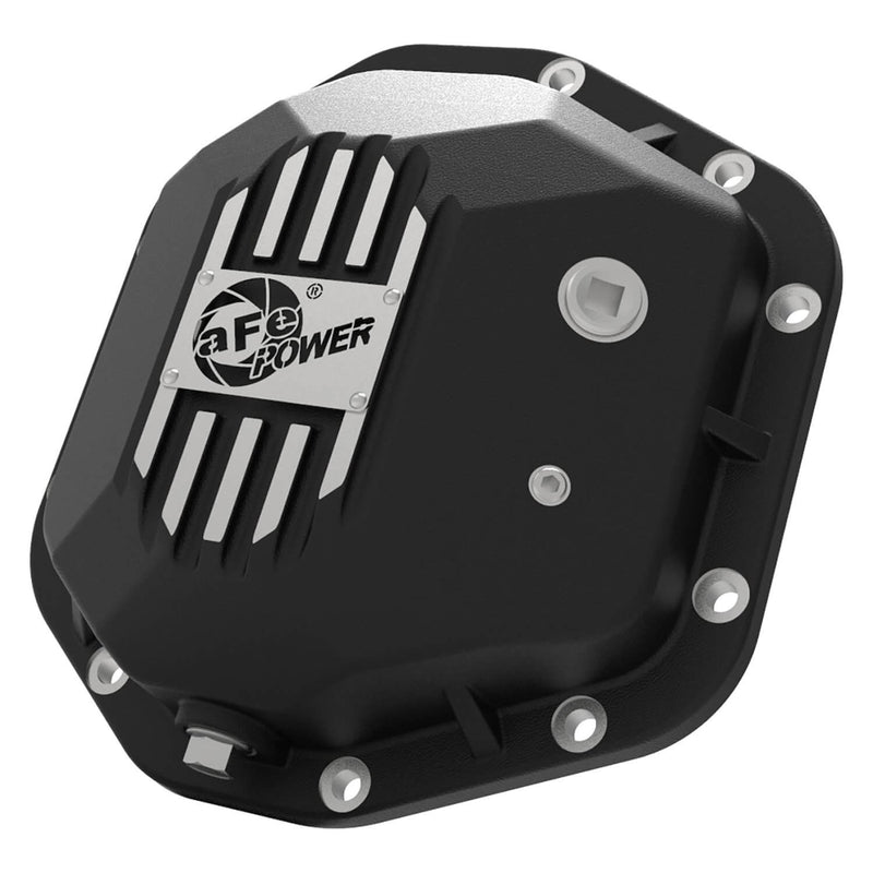 aFe Power 46-71110B Pro Series Front Or Rear Differential Cover With Machined Fins for 1997–2018 Jeep Wrangler