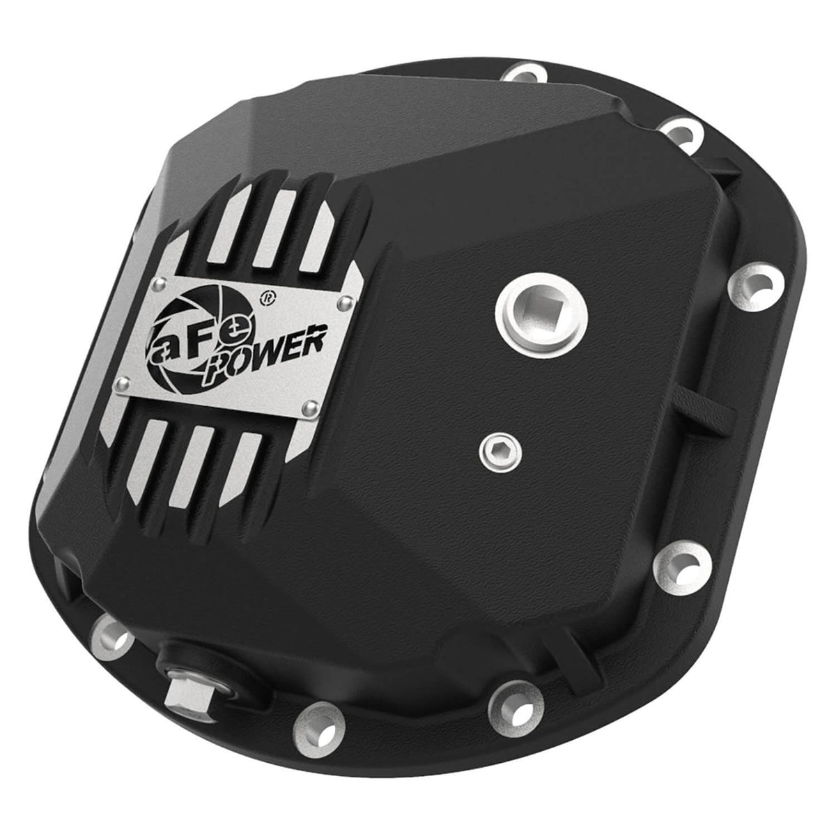 aFe Power 46-71130B Pro Series Front Differential Cover With Machined Fins for 1997–2018 Jeep Wrangler
