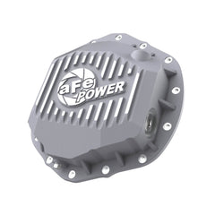 aFe Power 46-71150A Street Series Rear Raw Differential Cover With Machined Fins