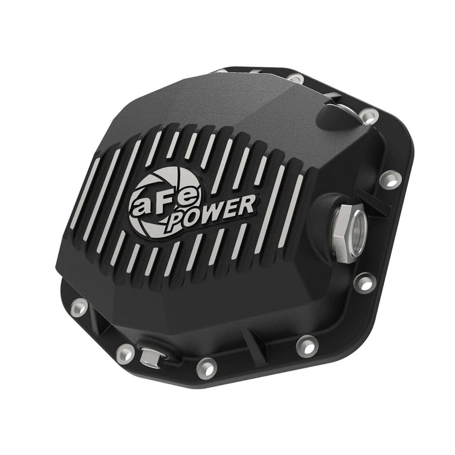aFe Power 46-71290B Pro Series Rear Differential Cover With Machined Fins