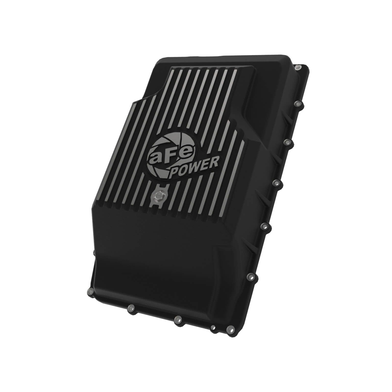 aFe Power 46-71330B Pro Series Black Powder Coated Transmission Pan