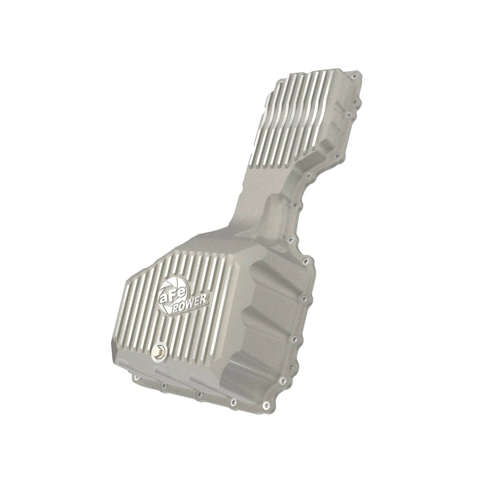 aFe Power 46-71360A Street Series Raw Engine Oil Pan With Machined Fins