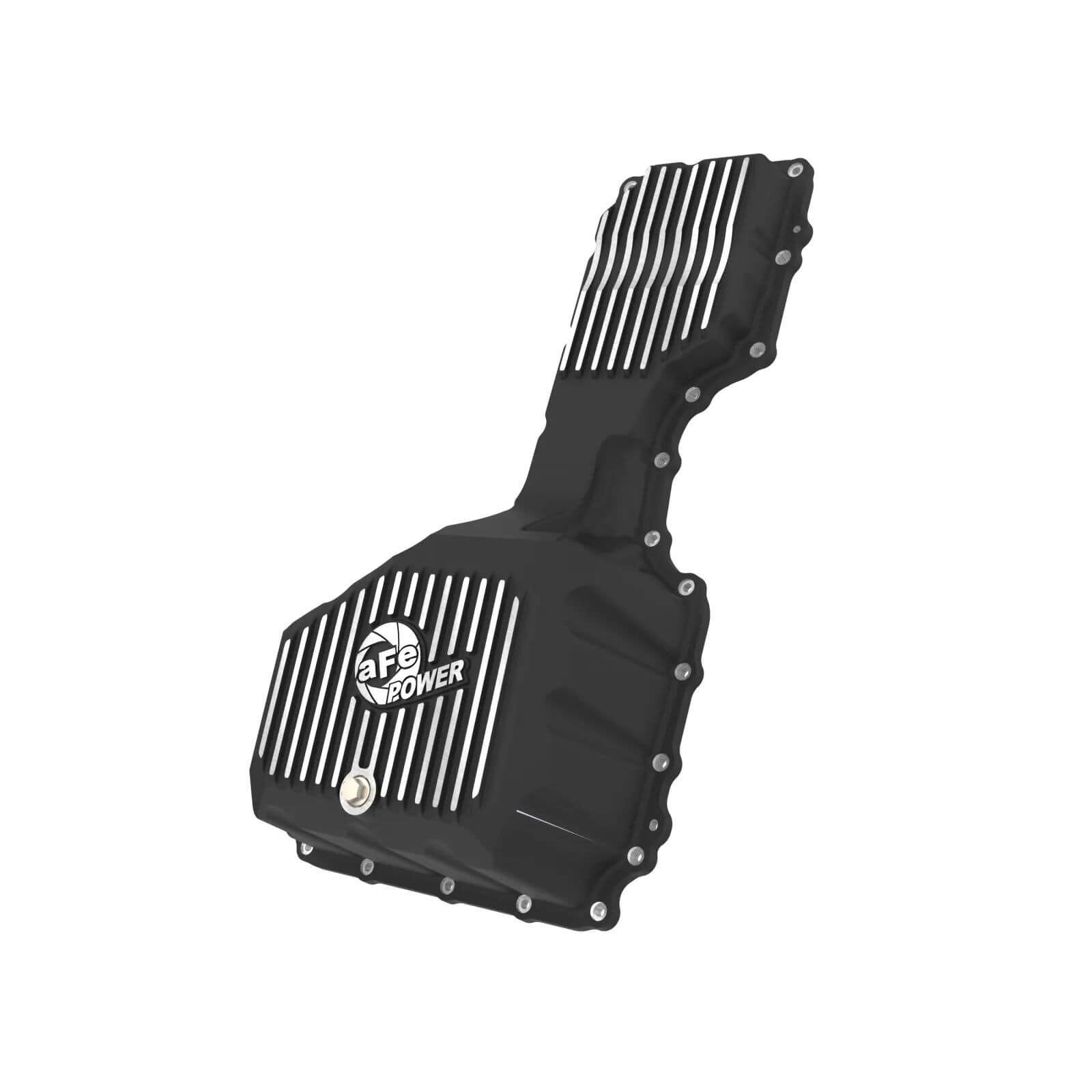 aFe Power 46-71360B Pro Series Black Engine Oil Pan With Machined Fins