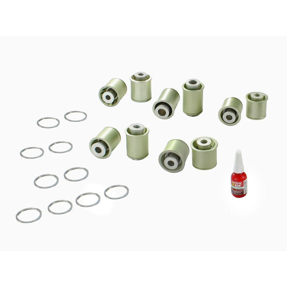 aFe Power 460-401002-A PFADT Series Steel Frame Solid Spherical Control Arm Bearings Set (Drag Racing)