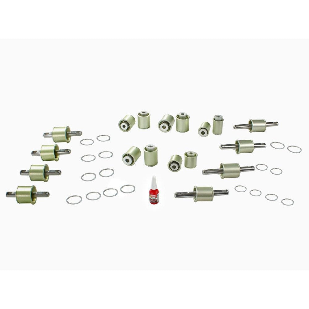 aFe Power 460-401003-A PFADT Series Steel Frame Solid Spherical Control Arm Bearings Set