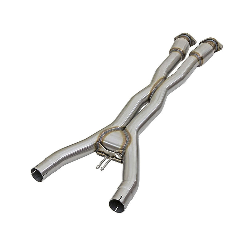 aFe Power 48-34129-1YC Race Series Twisted Steel X-Pipe