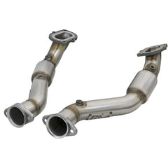 aFe Power 48-34130-1YC Street Series Twisted Steel 3" Stainless Steel Mid-Pipe