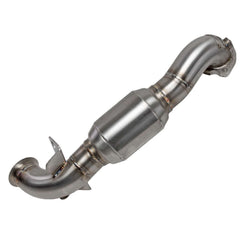 aFe Power 48-36318-1HC Street Series Twisted Steel 2.5" Stainless Steel Downpipe