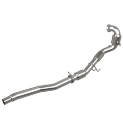 aFe Power 48-36411-1YC Twisted Steel 3" Stainless Steel Downpipe