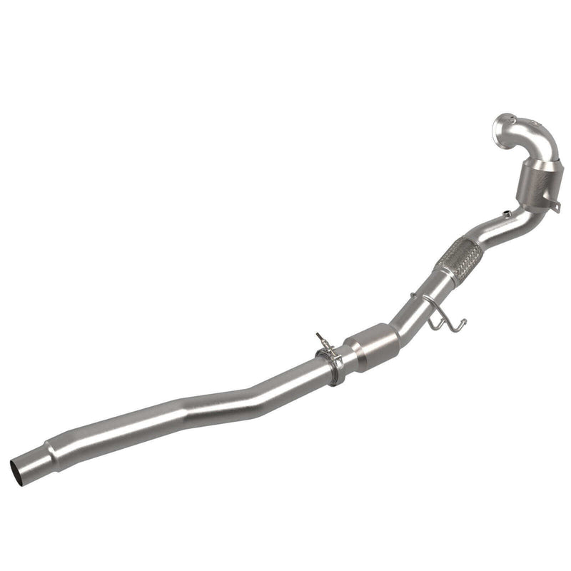 aFe Power 48-36411-1YC Twisted Steel 3" Stainless Steel Downpipe