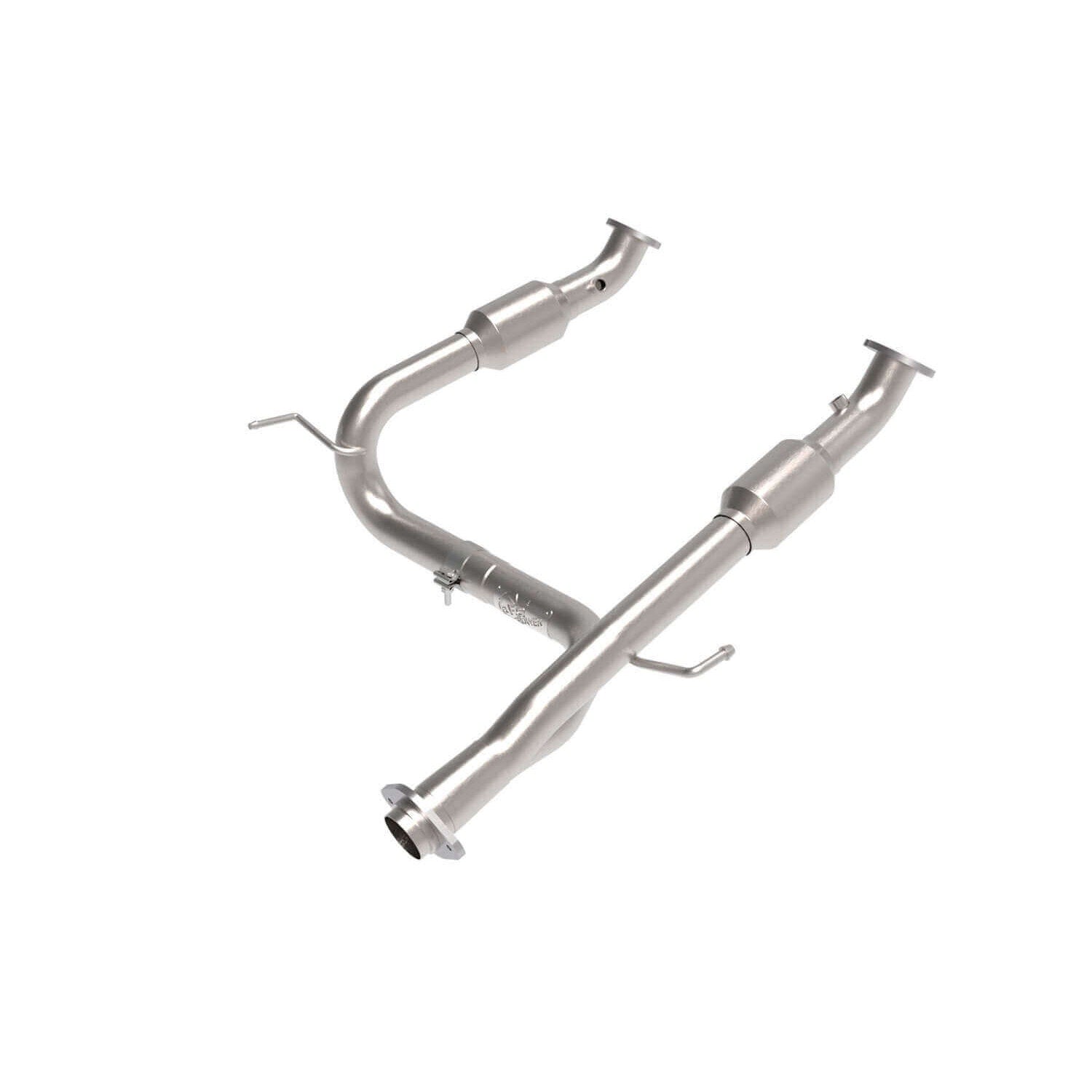 aFe Power 48-46006-RC Twisted Steel 2.50" Stainless Steel Y-Pipe