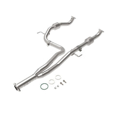 aFe Power 48-46013-RC Street Series Twisted Steel 2.5" Stainless Steel Y-Pipe