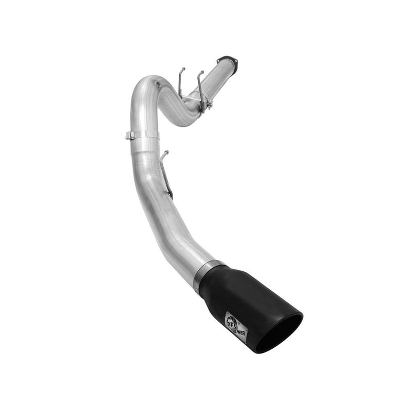 aFe Power 49-03064-B ATLAS 5" DPF-Back Aluminized Steel Exhaust System w/Black Tip