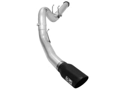 aFe Power 49-03064-B ATLAS 5" DPF-Back Aluminized Steel Exhaust System w/Black Tip for 2015–2016 Ford F-250 Super Duty
