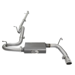 aFe Power 49-08044-1P Scorpion Cat-Back System - (2.5 in. Aluminized Steel) - (Rear Exit) - (Hi-Tuck)