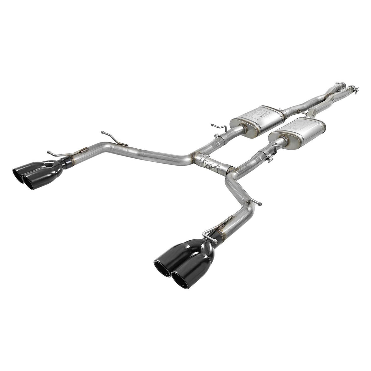 aFe Power 49-32067-B Mach Force XP Cat-Back Stainless Exhaust System for 2015–2023 Dodge Challenger