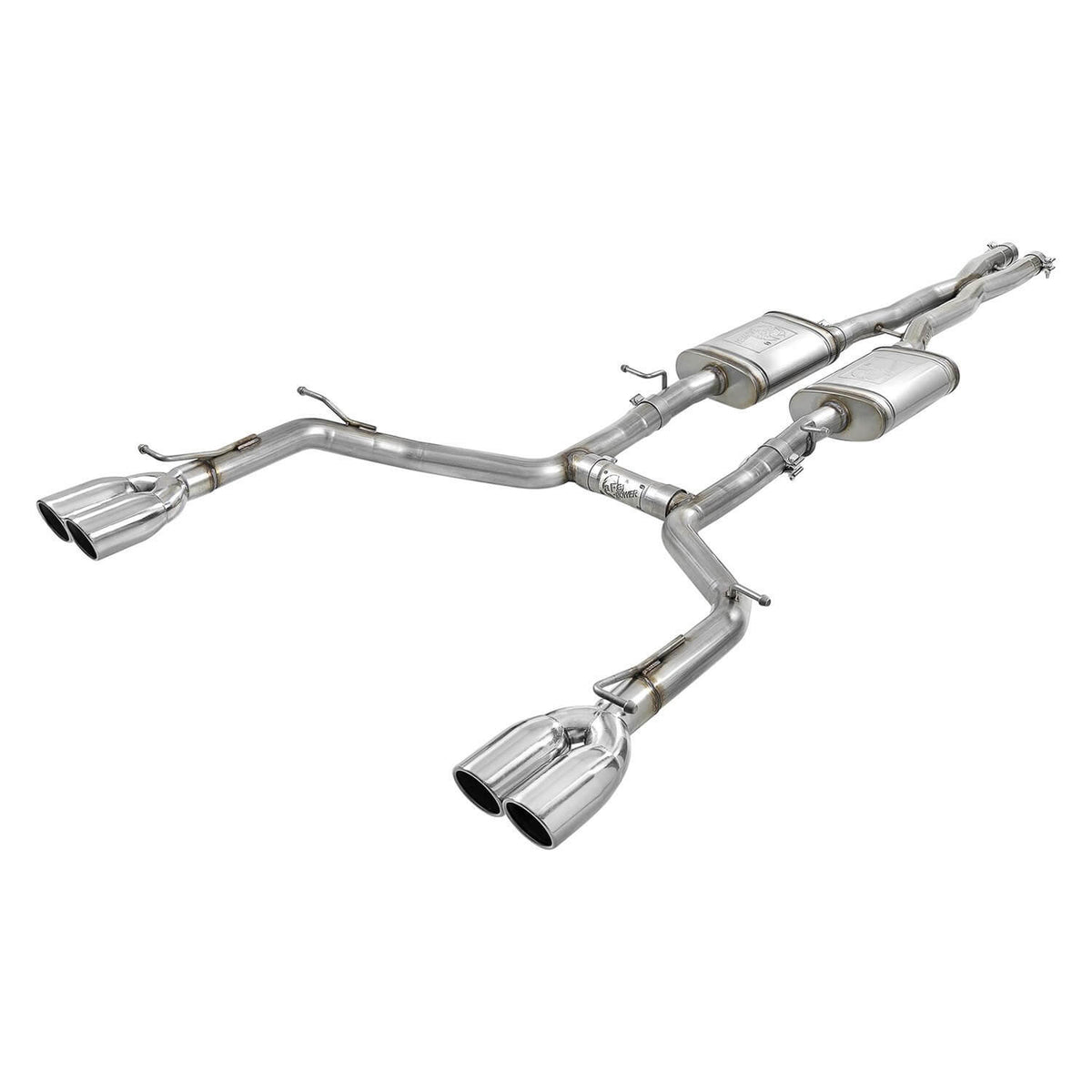 aFe Power 49-32067-P Mach Force XP Cat-Back Stainless Exhaust System for 2015–2023 Dodge Challenger