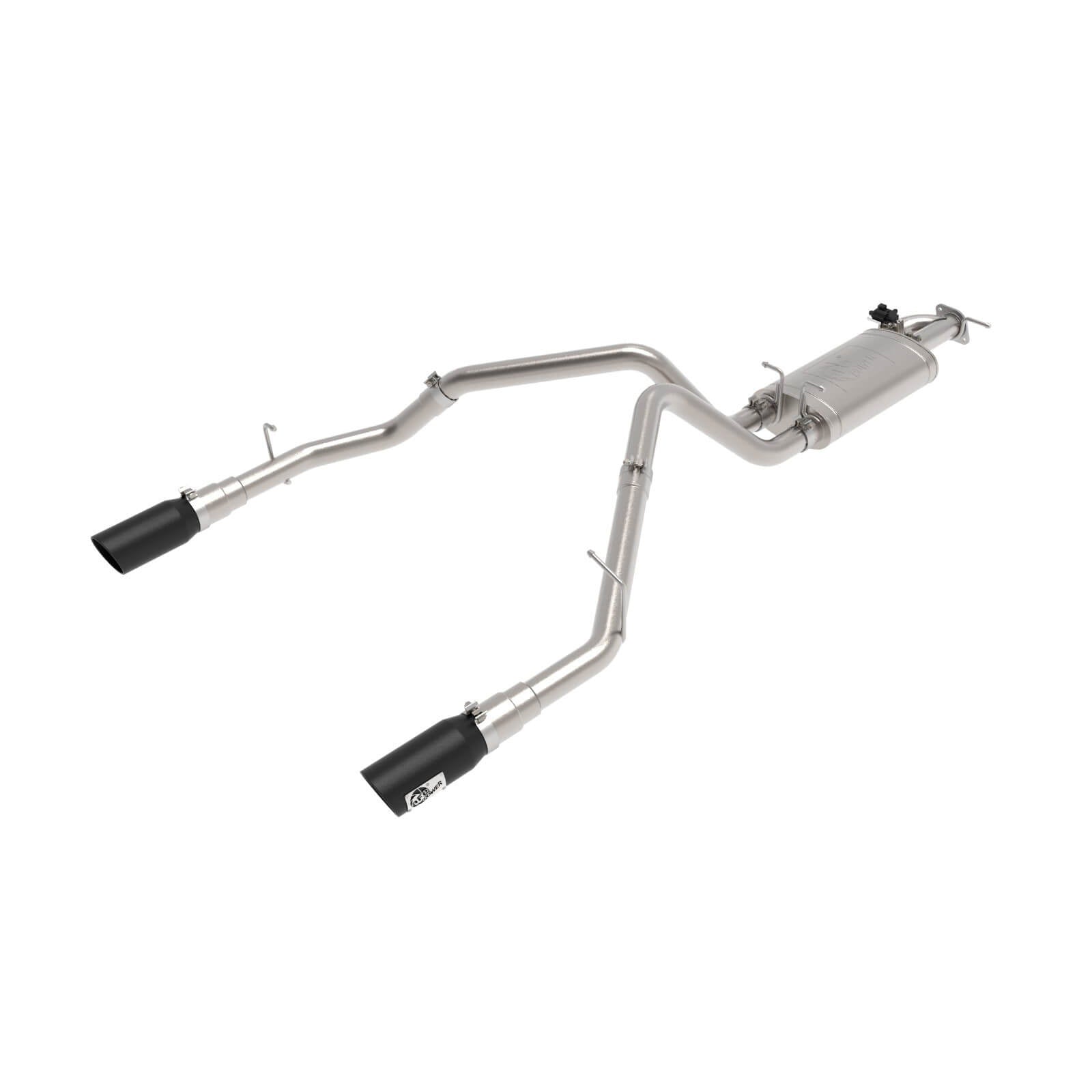 aFe Power 49-32081-B Gemini XV Cat-Back Stainless Exhaust System