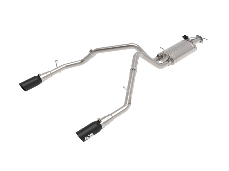 aFe Power 49-32081-B Gemini XV Cat-Back Stainless Exhaust System for 2019–2024 Dodge RAM 1500