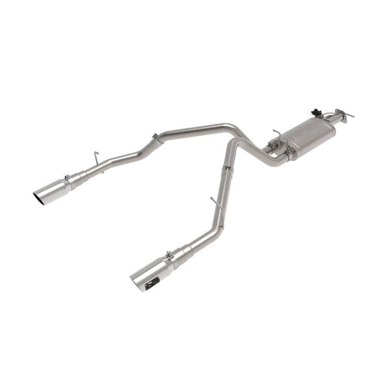 aFe Power 49-32081-P Gemini XV Cat-Back Stainless Exhaust System