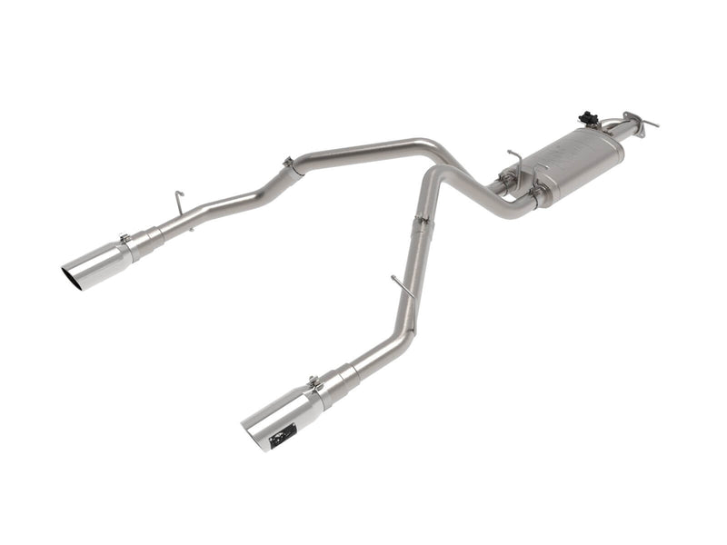 aFe Power 49-32081-P Gemini XV Cat-Back Stainless Exhaust System for 2019–2024 Dodge RAM 1500