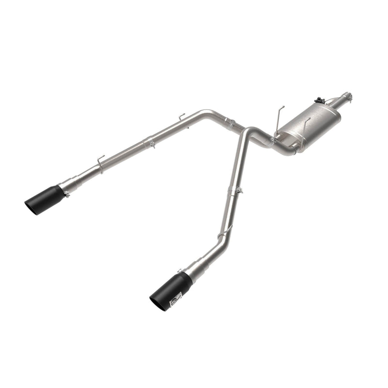 aFe Power 49-32083-B Gemini XV Cat-Back Stainless Exhaust System