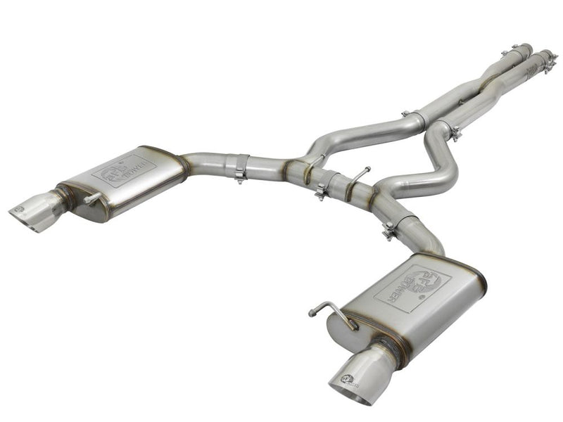 aFe Power 49-33072-1P MACH Force-Xp Cat-Back Exhaust System for 2015–2017 Ford Mustang