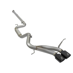 aFe Power 49-33083-B Takeda 3 in. 304 Stainless Steel Cat-Back Exhaust System - (w/Black Tip) - (Dual Rear Exit)