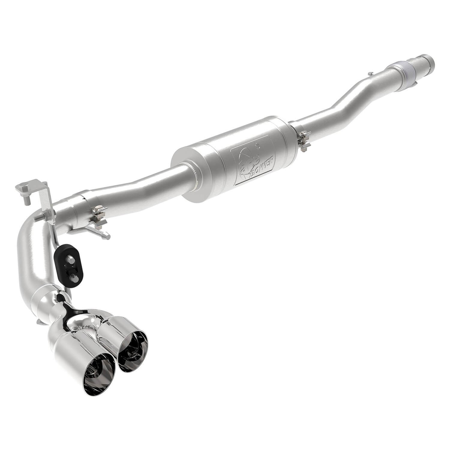 aFe Power 49-33111-P Rebel Series Cat-Back Stainless Exhaust System