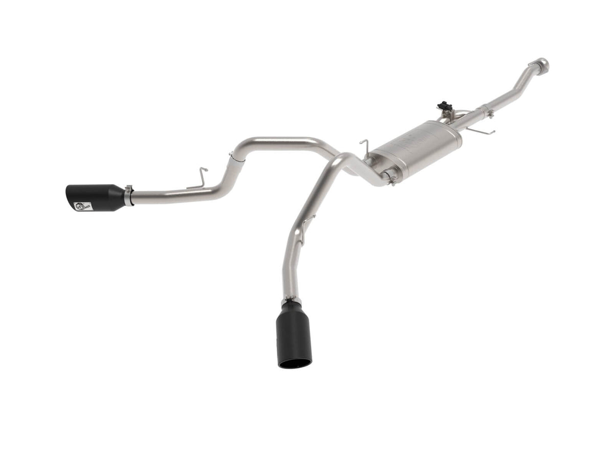 aFe Power 49-33129-B Gemini XV Cat-Back Stainless Exhaust System for 2021–2025 Ford F-150