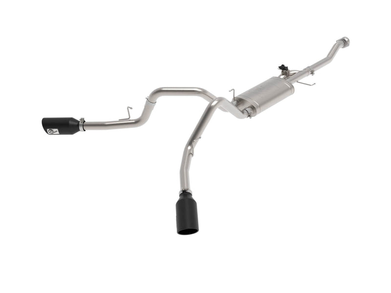 aFe Power 49-33129-B Gemini XV Cat-Back Stainless Exhaust System for 2021–2025 Ford F-150
