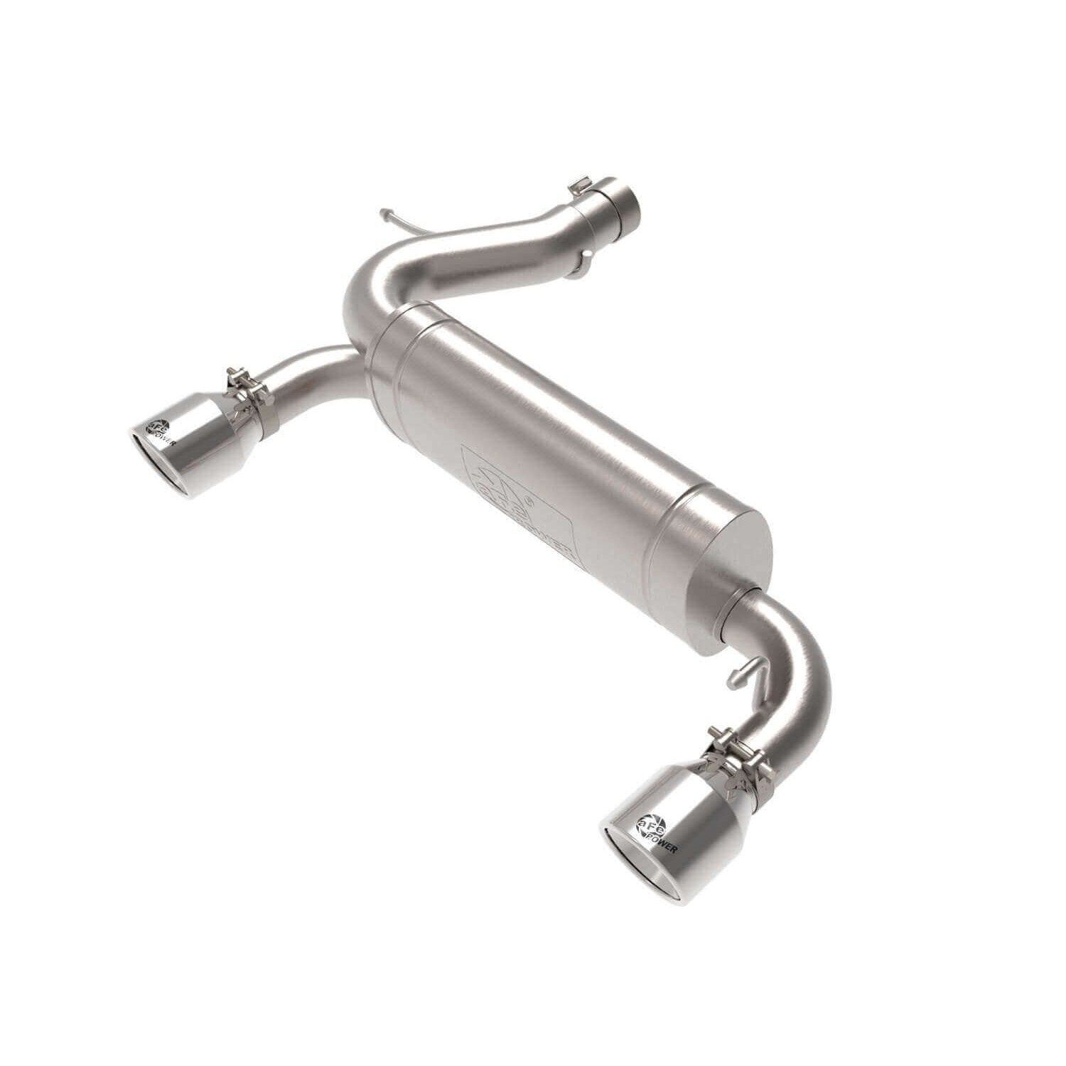 aFe Power 49-33137-P Vulcan Series Axle-Back Stainless Exhaust System