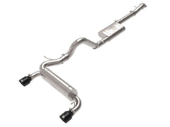 aFe Power 49-33138-B Vulcan Series Cat-Back Stainless Exhaust System for 2021–2025 Ford Bronco