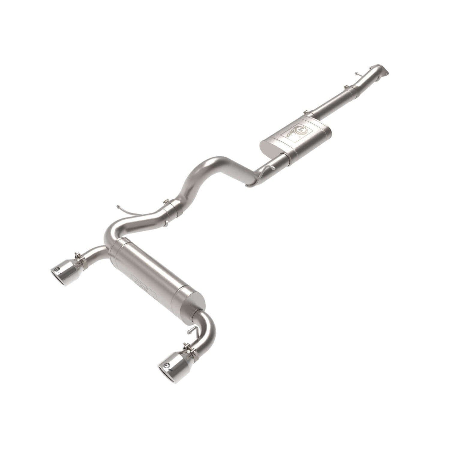 aFe Power 49-33138-P Vulcan Series Cat-Back Stainless Exhaust System