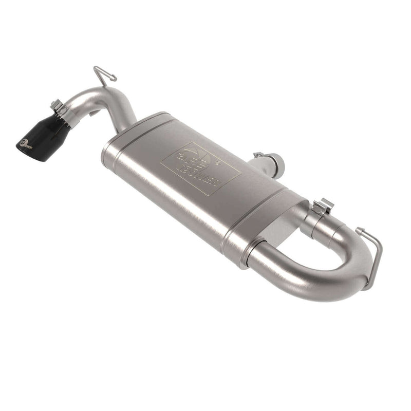 aFe Power 49-33141-B Vulcan Series Axle-Back Stainless Exhaust System