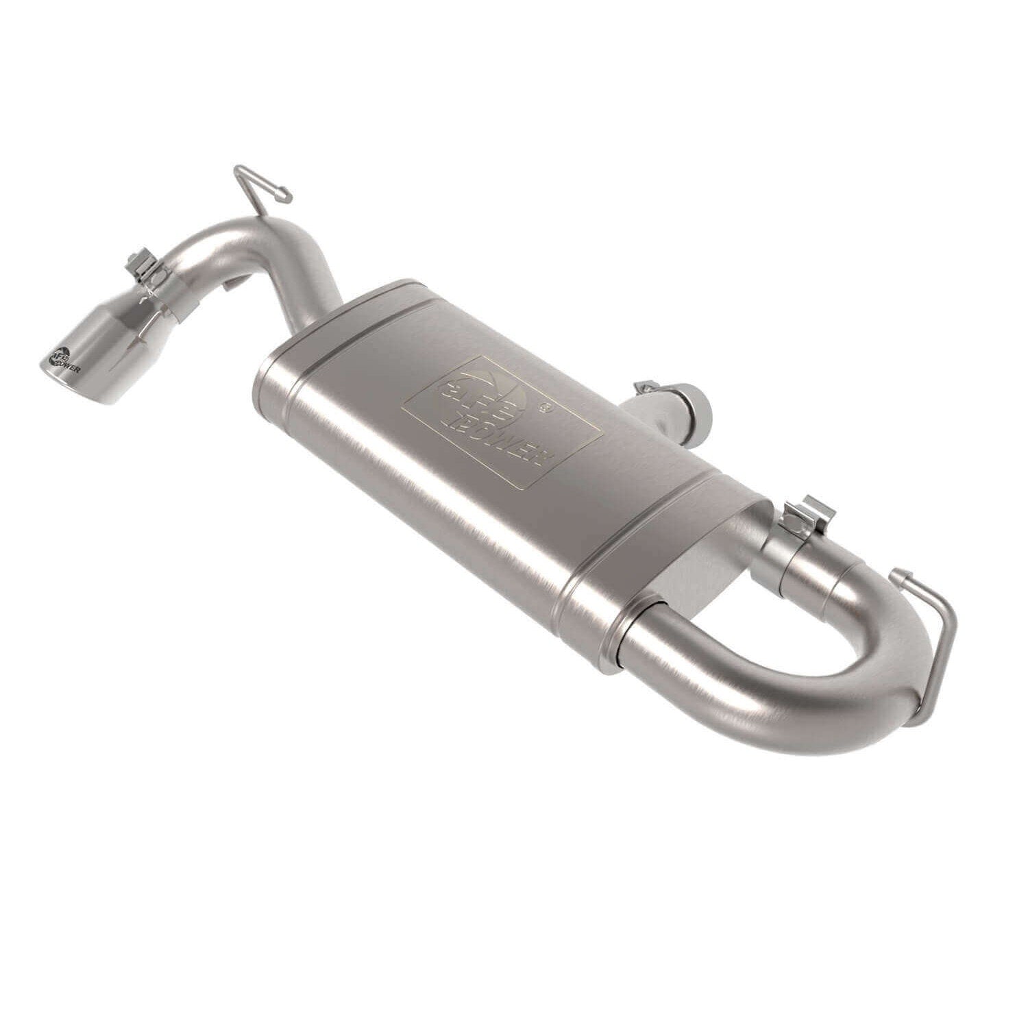 aFe Power 49-33141-P Vulcan Series Axle-Back Stainless Exhaust System
