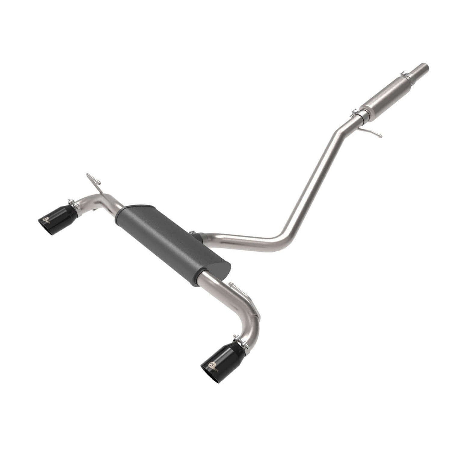 aFe Power 49-33142-B Vulcan Series Axle-Back Stainless Exhaust System