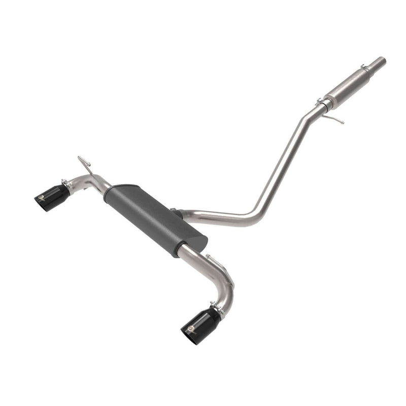 aFe Power 49-33142-B Vulcan Series Axle-Back Stainless Exhaust System