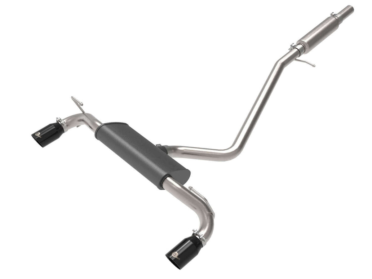 aFe Power 49-33142-B Vulcan Series Axle-Back Stainless Exhaust System for 2021–2025 Ford Bronco Sport