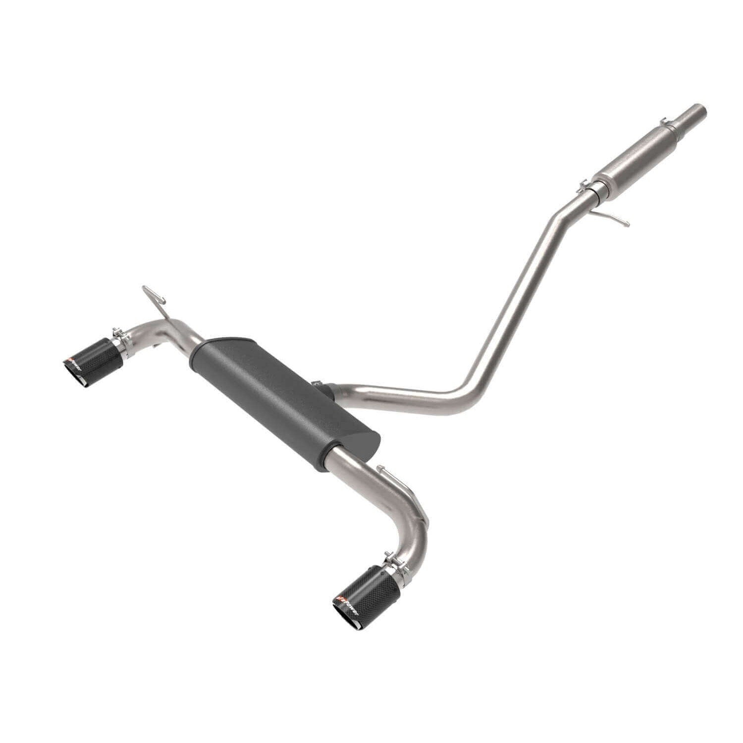 aFe Power 49-33142-C Vulcan Series Axle-Back Stainless Exhaust System