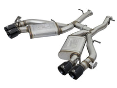 aFe Power 49-34068-B MACH Force-Xp 3 in. 304 Stainless Steel Axle-Back Exhaust System - (w/Black Tip) for 2016–2024 Chevrolet Camaro